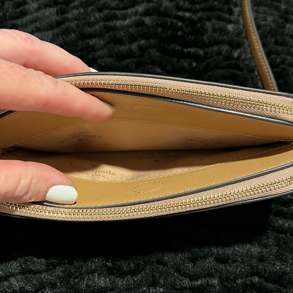 SPECTACULAR BIRTHDAY GIFT!! Kate Spade Cameron Light Fawn Crossbody Bag - Picture 4 of 9